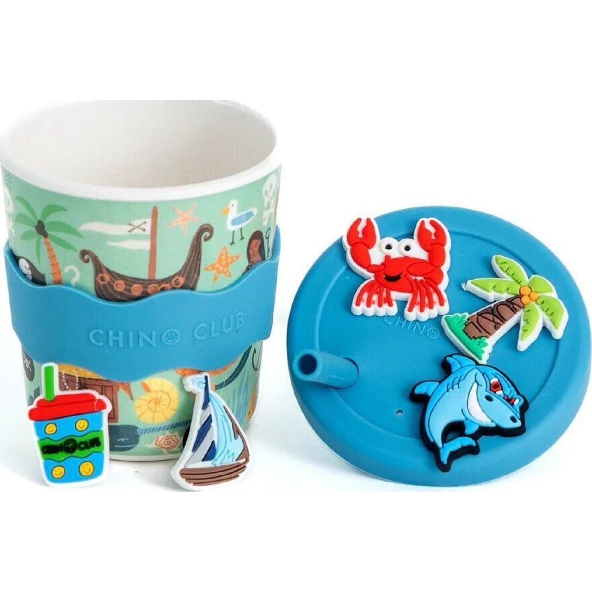 Chino Club Pirate Chino Charm Cup 8oz | Aster & Ruby