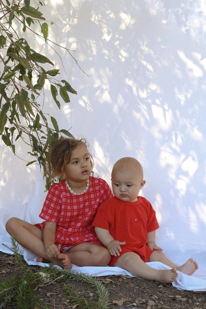 PLAYSUIT | SHAWN THE PRAWN – NB, 0-3m, 3-6m, 6-12m, 1 – Aster & Ruby