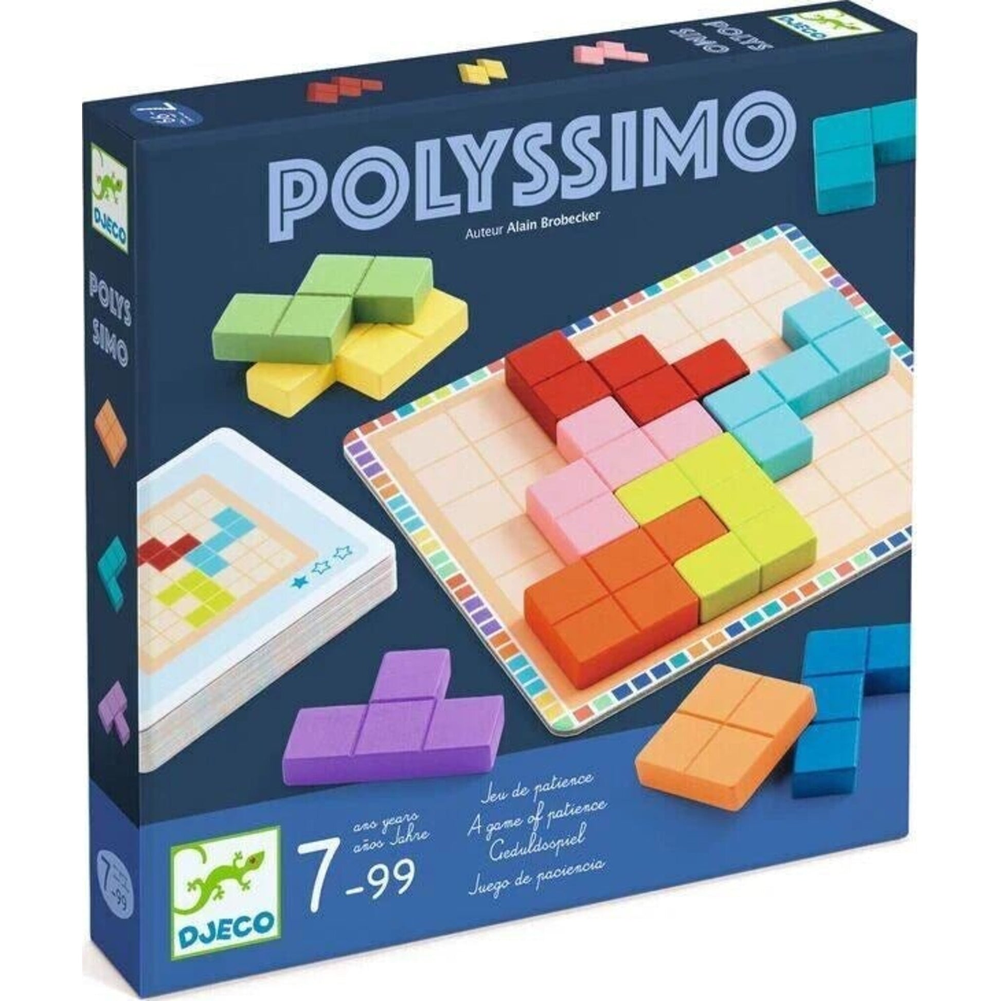 Djeco Polyssimo Sologic Game with 30 challenges | Aster & Ruby