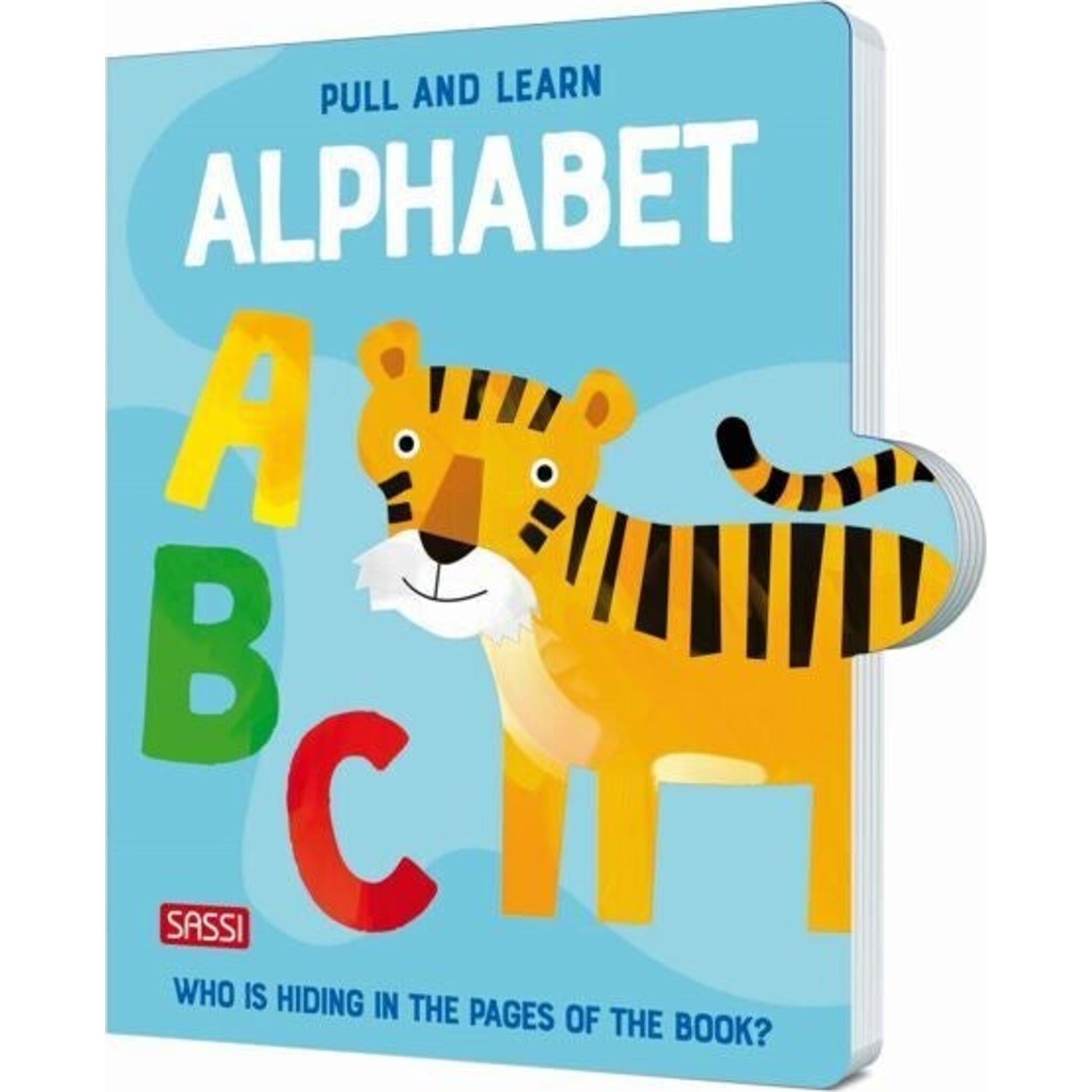 Sassi Pull & Play Alphabet Book | Aster & Ruby