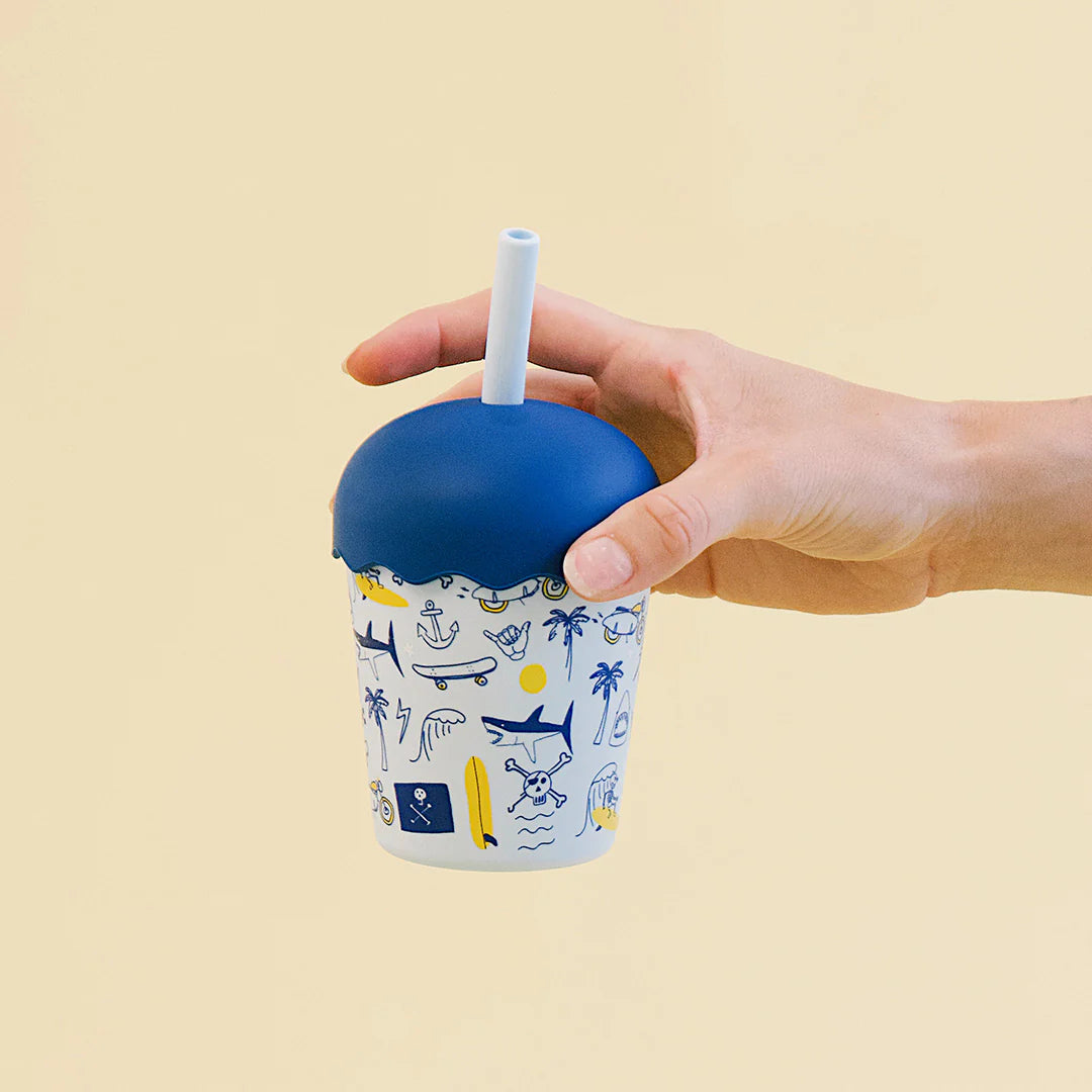 Rad Times Mini Smoothie Cup & Straw 200ml