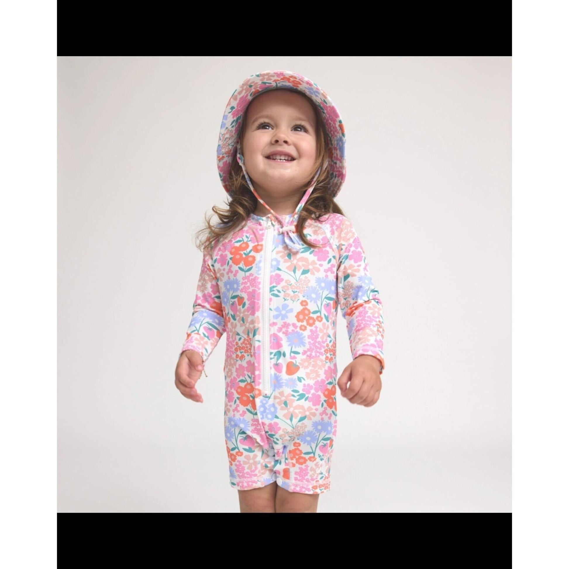 Crywolf Rash Suit Berry Garden | Aster & Ruby