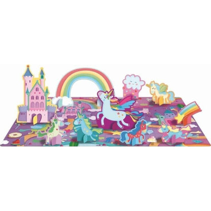 Sassi Read & Learn With Unicorns 3D Puzzle & Book Set | Aster & Ruby