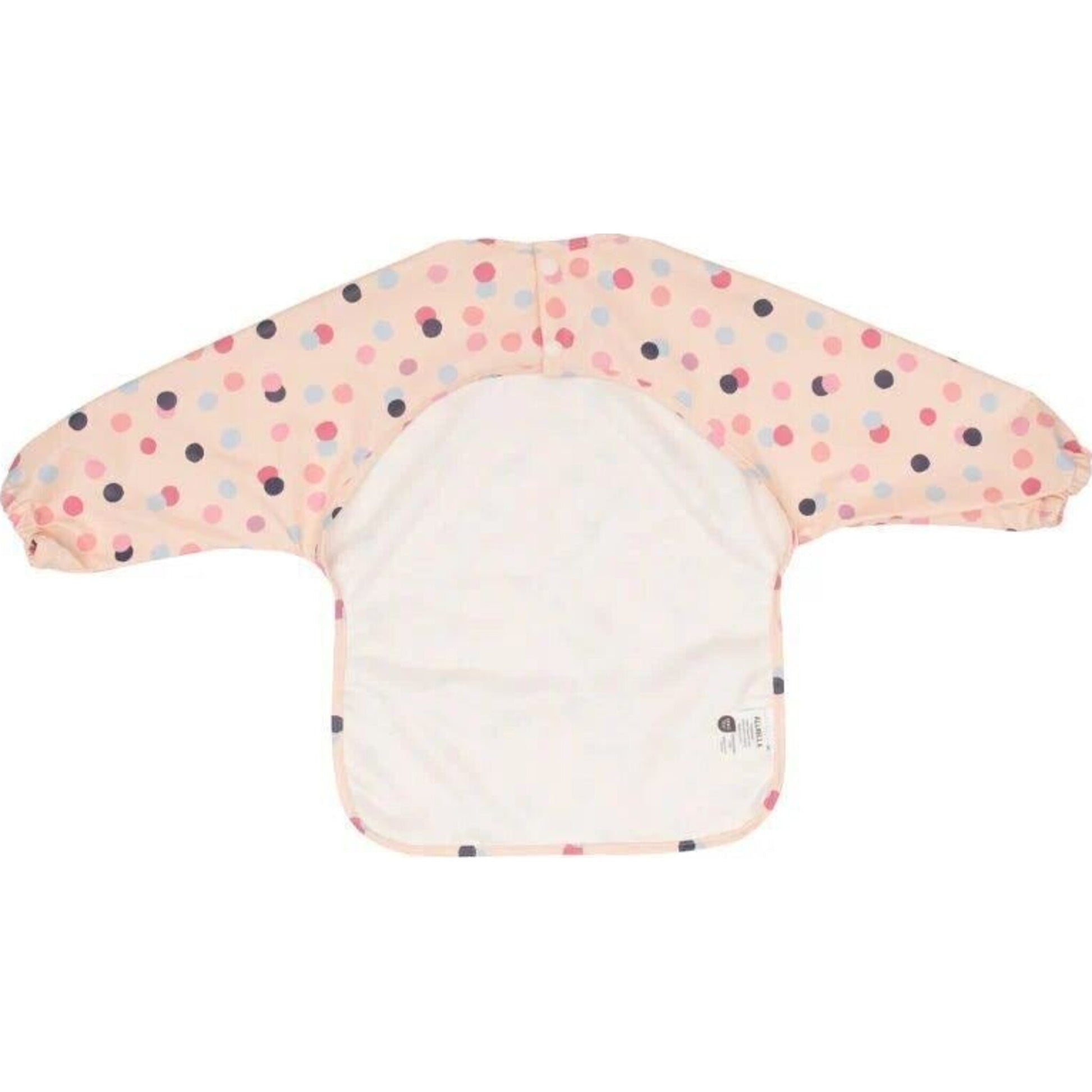 All4Ella Recycled Long Sleeve Bib Confetti | Aster & Ruby