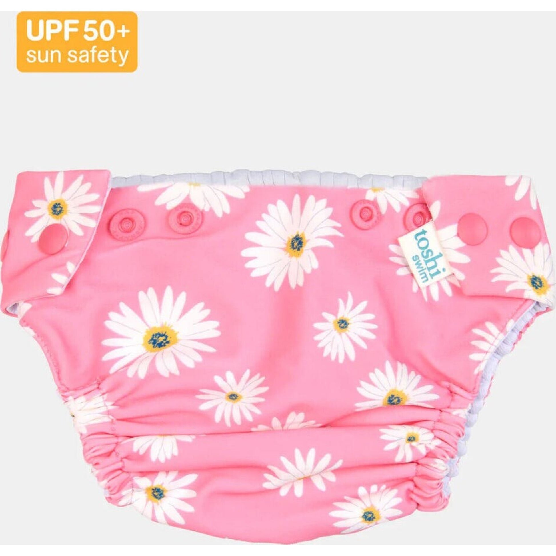 Toshi Reusable Swim Nappy Paradise Daisy Watermelon | Aster & Ruby