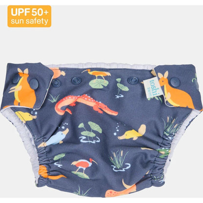 Toshi Reusable Swim Nappy Paradise Kakadu Moonlight | Aster & Ruby