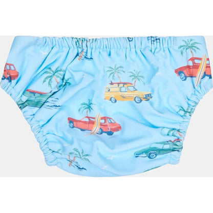Toshi Reusable Swim Nappy Paradise Swell Seekers Sky | Aster & Ruby