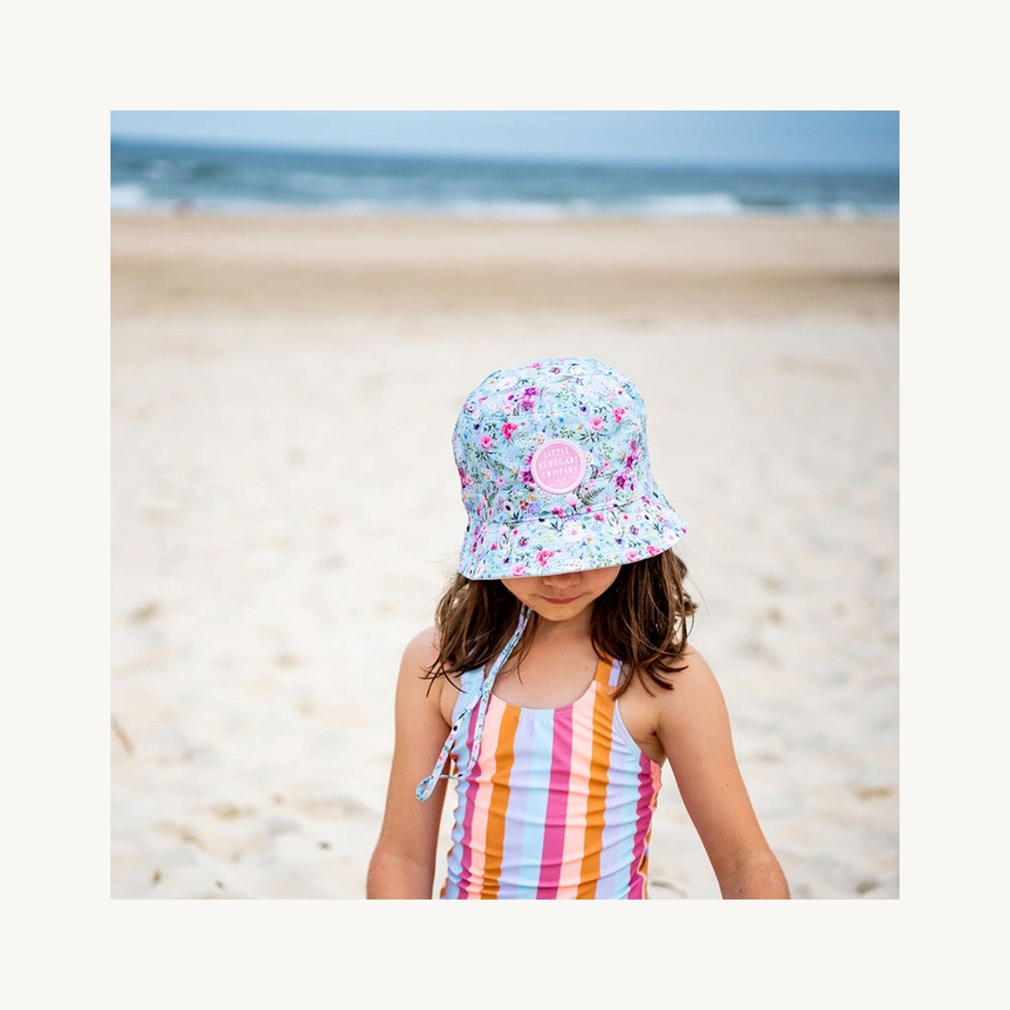 Little Renegade Company Reversible Bucket Hat Meadow | Aster & Ruby