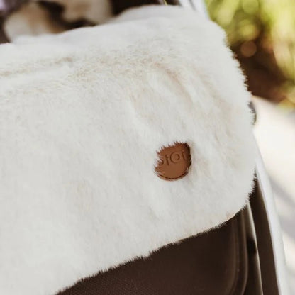 Reversible Cozy Fleece Pram Liner Wildflower - Aster & Ruby