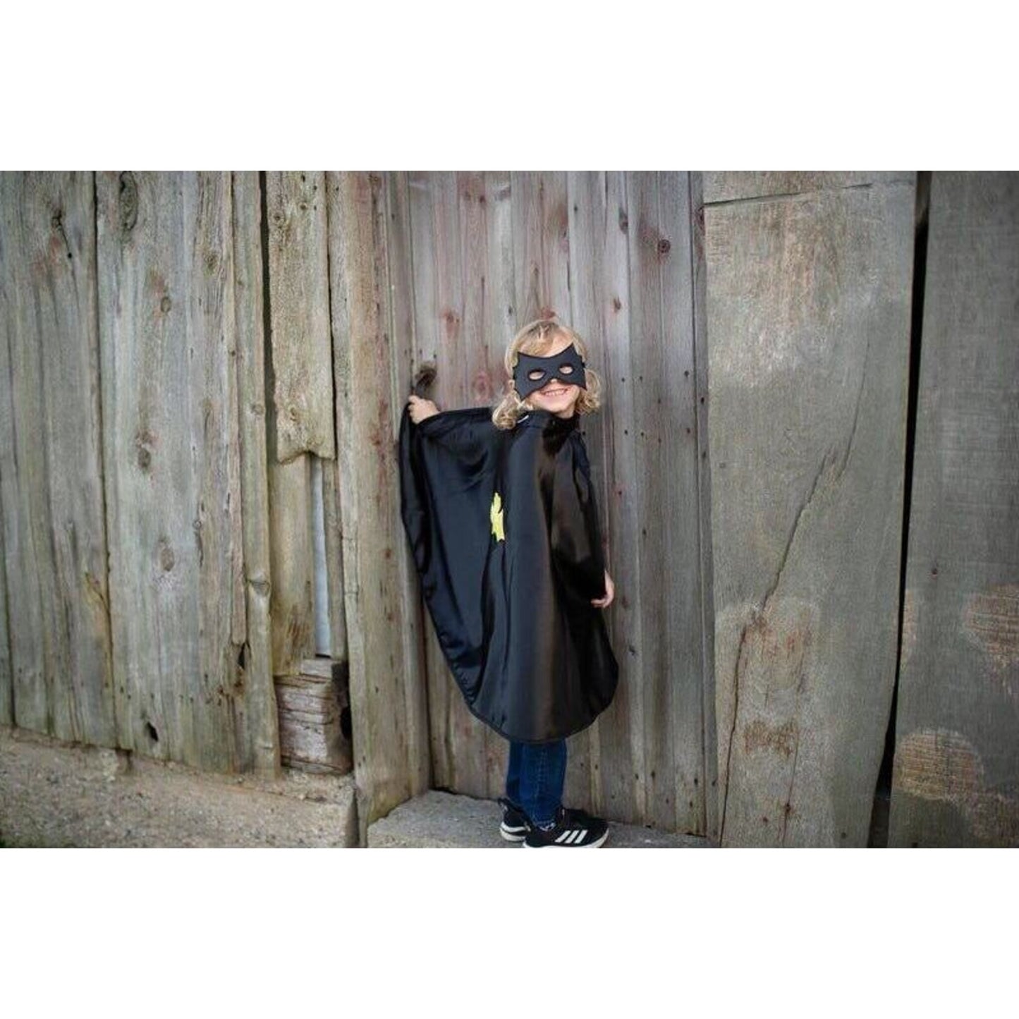 Great Pretenders Reversible Spider & Bat Cape with Mask | Aster & Ruby