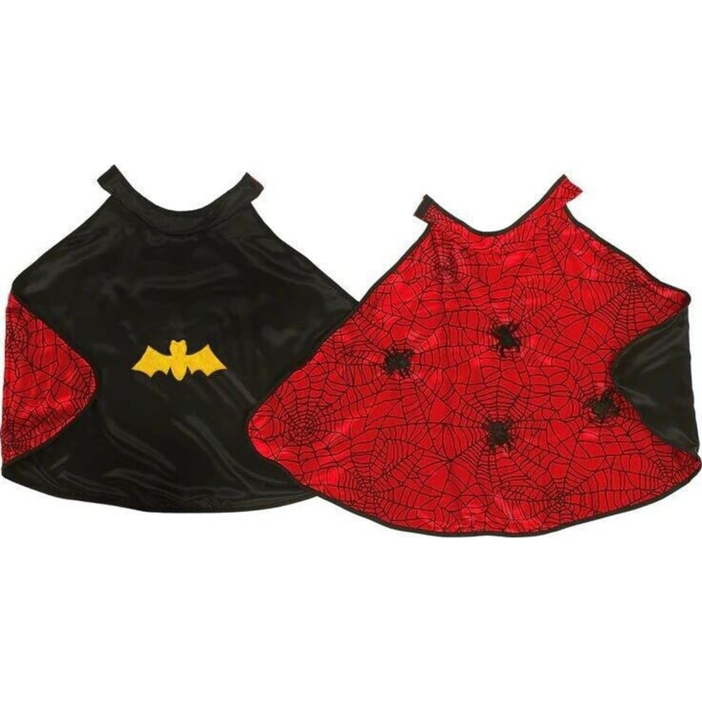 Great Pretenders Reversible Spider & Bat Cape with Mask | Aster & Ruby