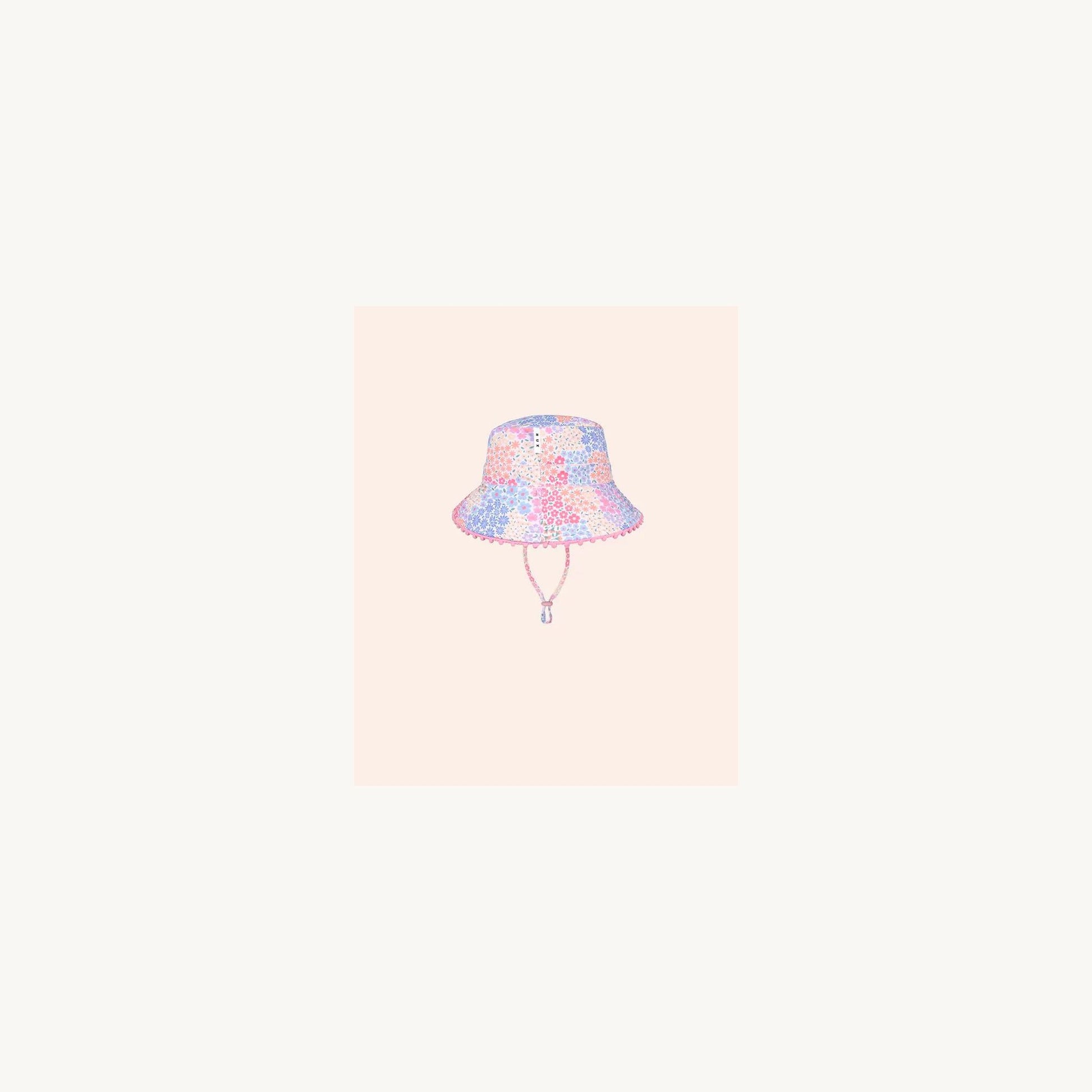 Huxbaby Reversible Swim Hat Floral Bloom | Aster & Ruby