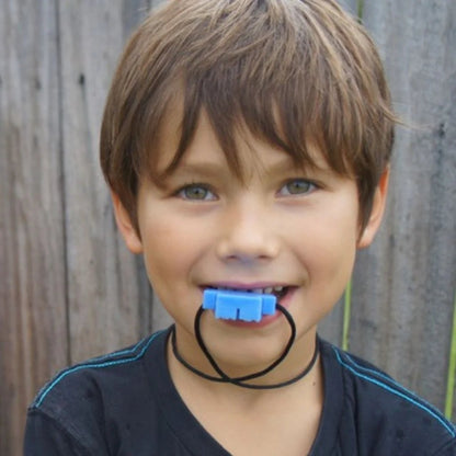 Robot Chew Pendant Blue Hawaiian - Aster & Ruby