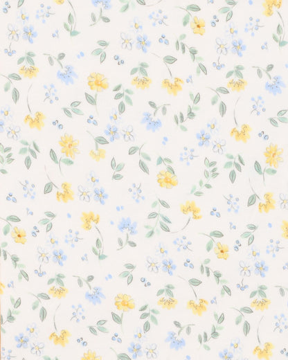 Libby Floral Organic Bunny Rug