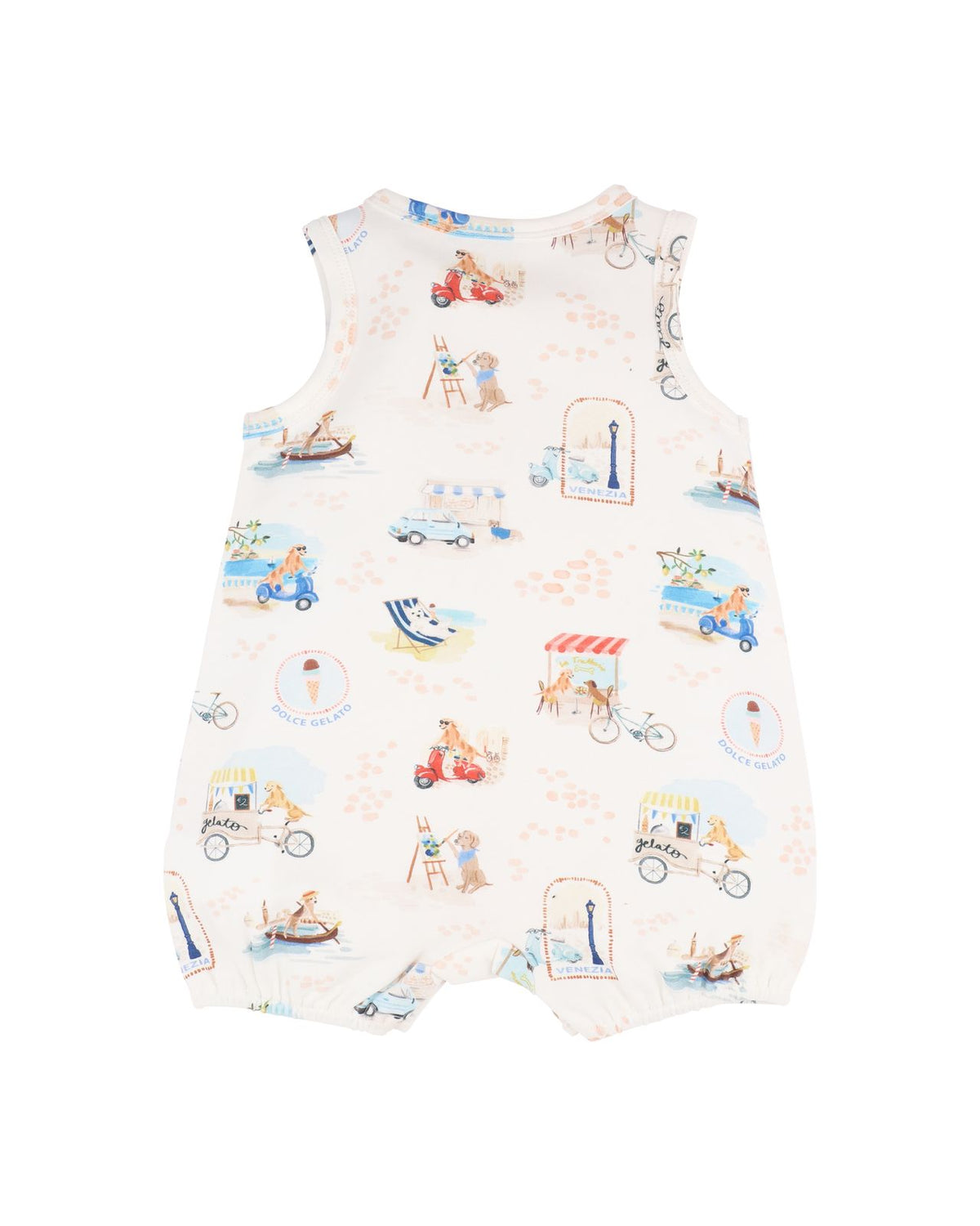Alexi Organic Button Front Romper