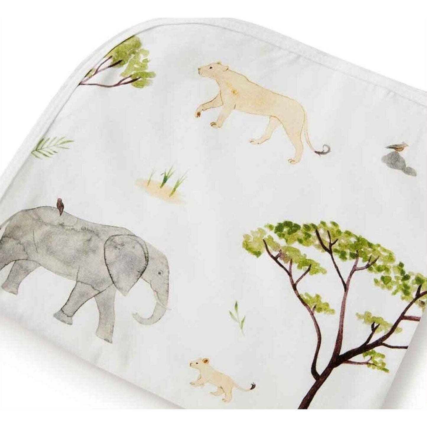 Snuggle Hunny Safari Organic Jersey Wrap & Beanie Set | Aster & Ruby