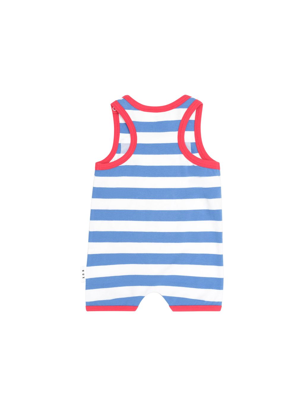 Nautical Stripe Sitting Sleeveless Romper