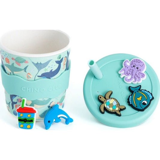 Chino Club Sea Creatures Chino Charm Cup 8oz | Aster & Ruby