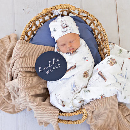 Set Sail & Navy Reversible Milestone Cards