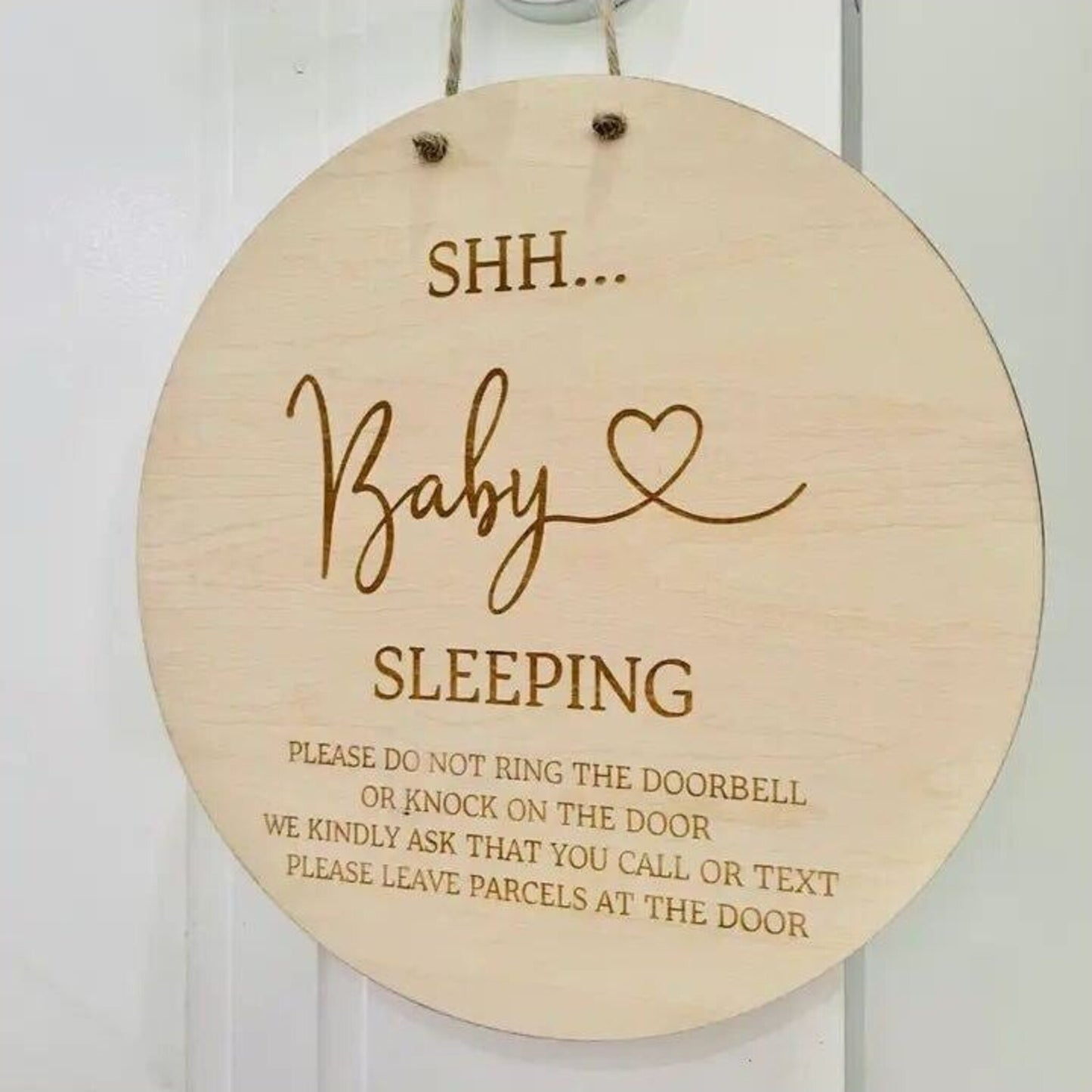 Timber Tinkers Shh... Baby Sleeping - Please Do Not Knock | Aster & Ruby