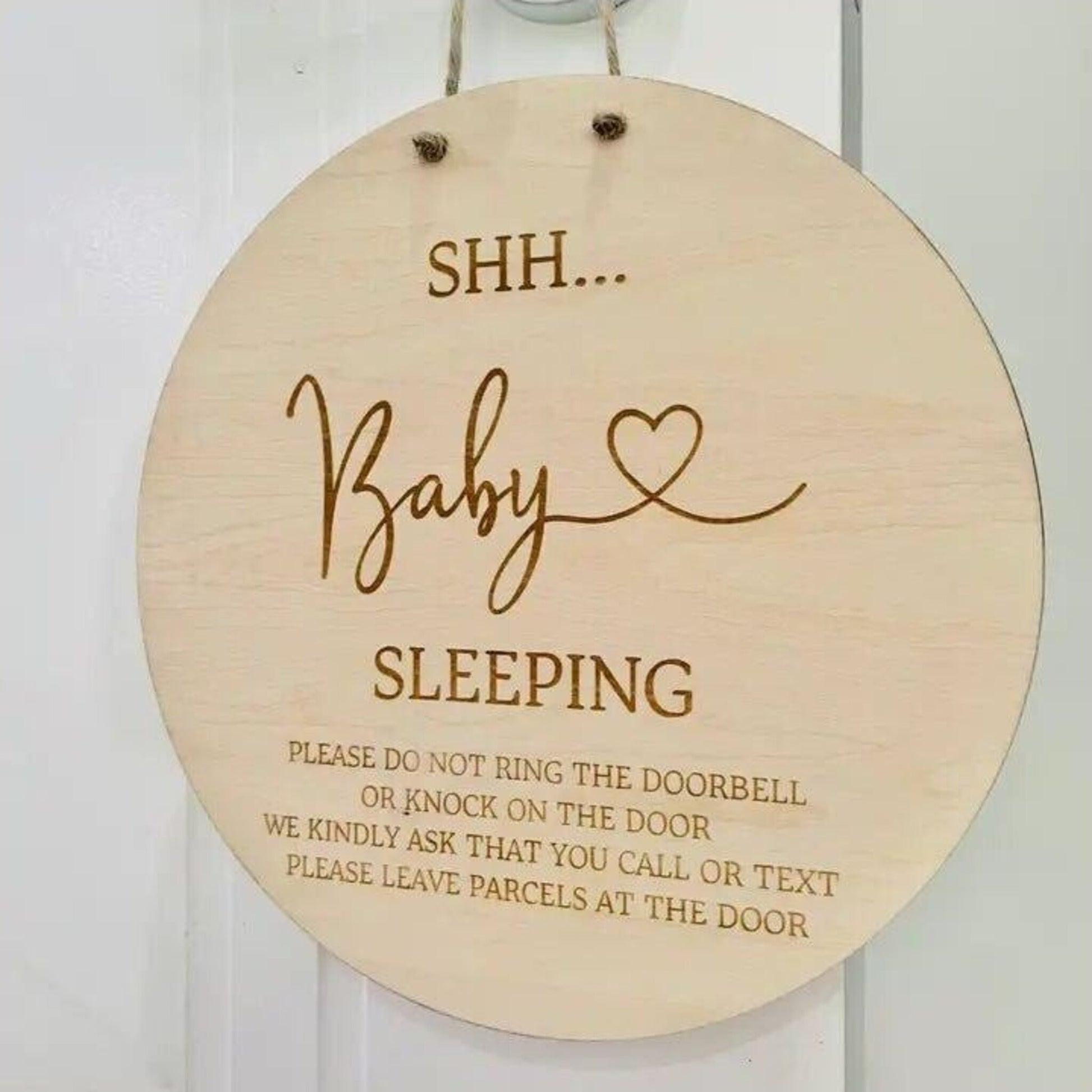 Timber Tinkers Shh... Baby Sleeping - Please Do Not Knock | Aster & Ruby