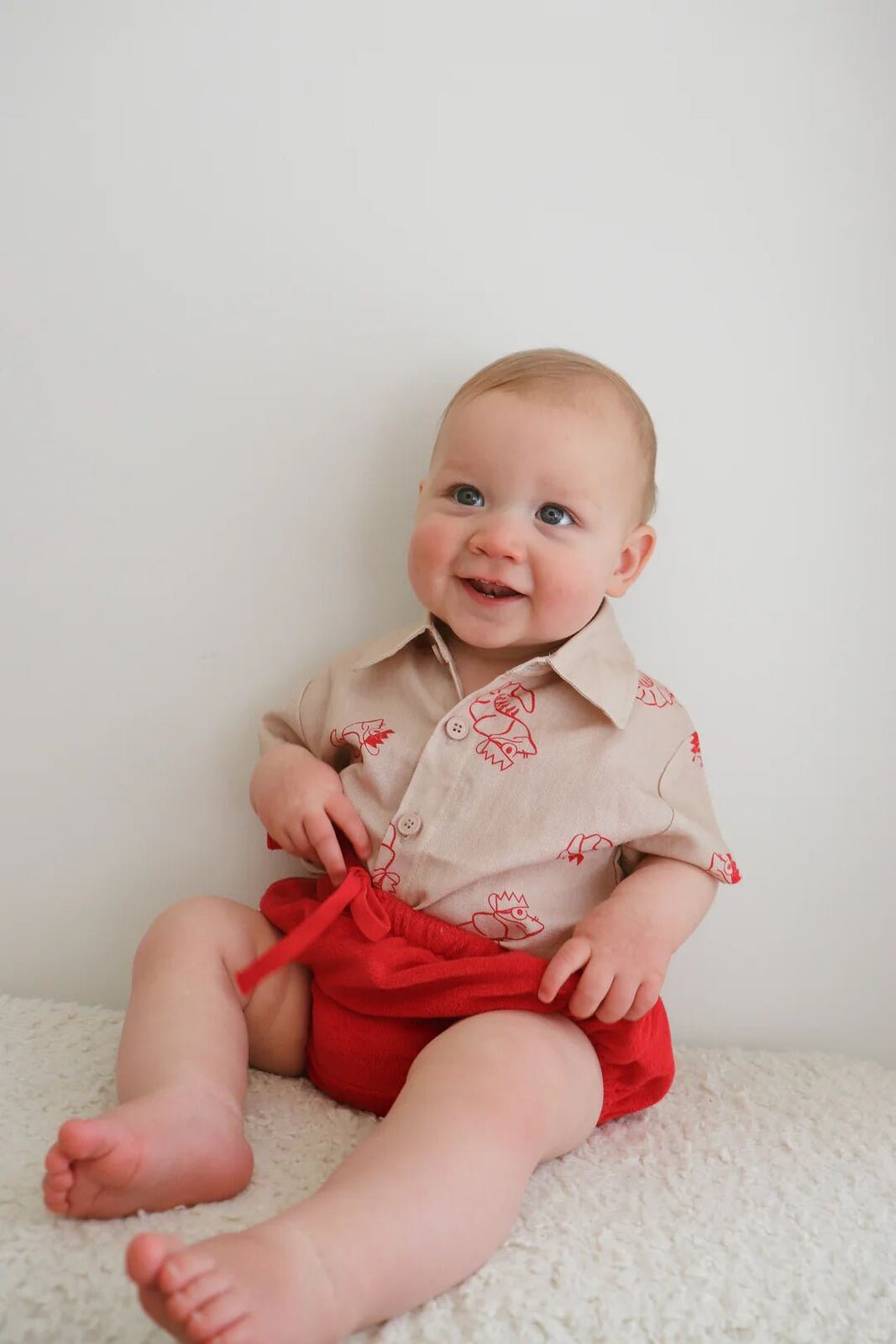SHIRT | SHAWN THE PRAWN – 6-12m, 1, 2, 3 – Aster & Ruby