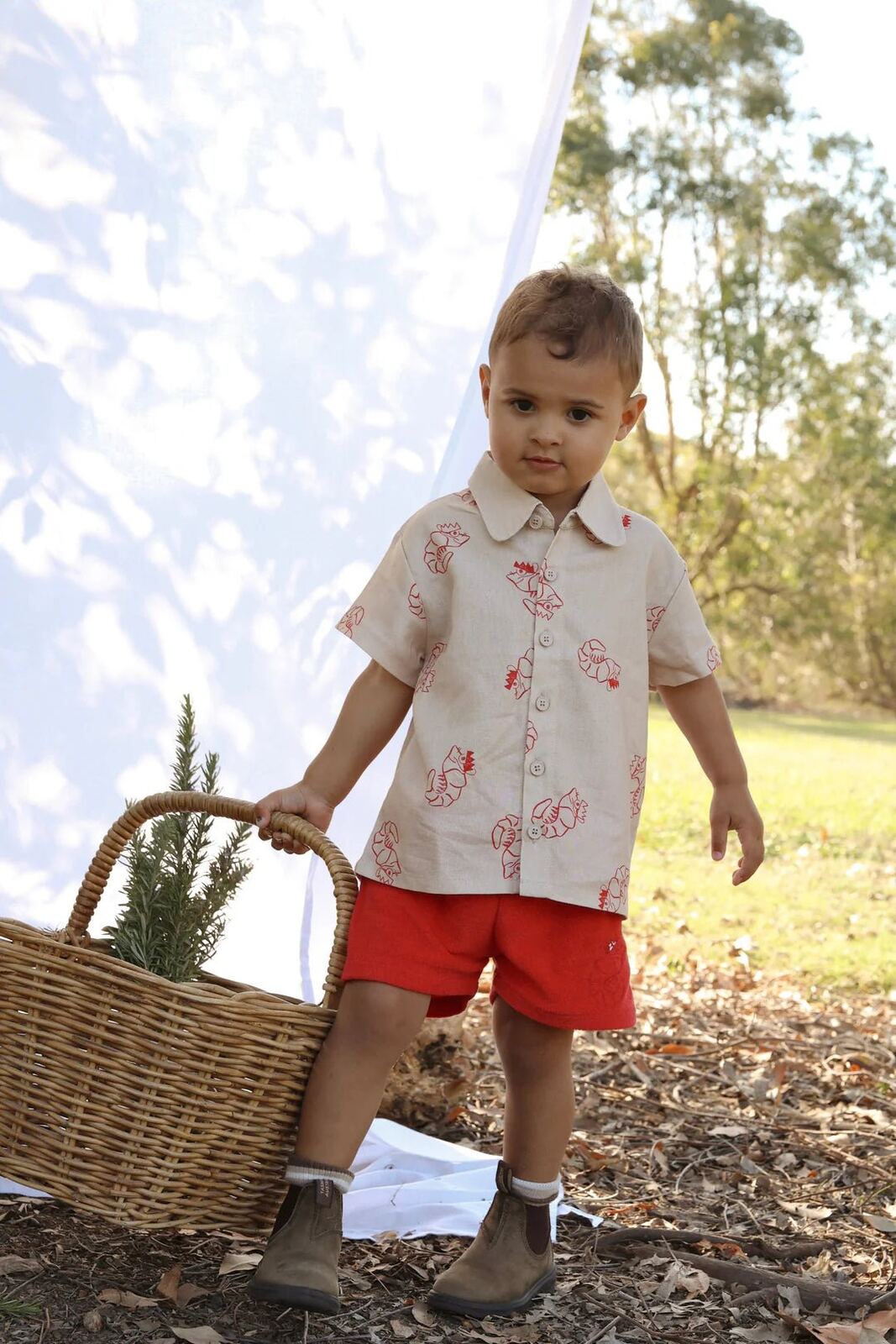 SHIRT | SHAWN THE PRAWN – 6-12m, 1, 2, 3 – Aster & Ruby