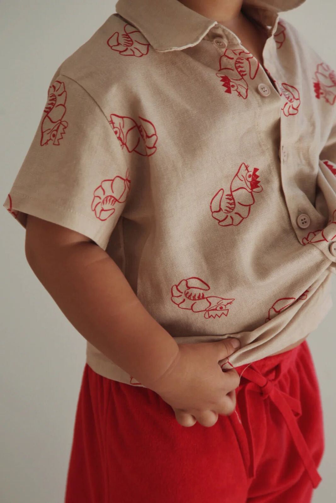 SHIRT | SHAWN THE PRAWN – 6-12m, 1, 2, 3 – Aster & Ruby