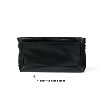 Signature Pram Caddy Black Dimple - Aster & Ruby
