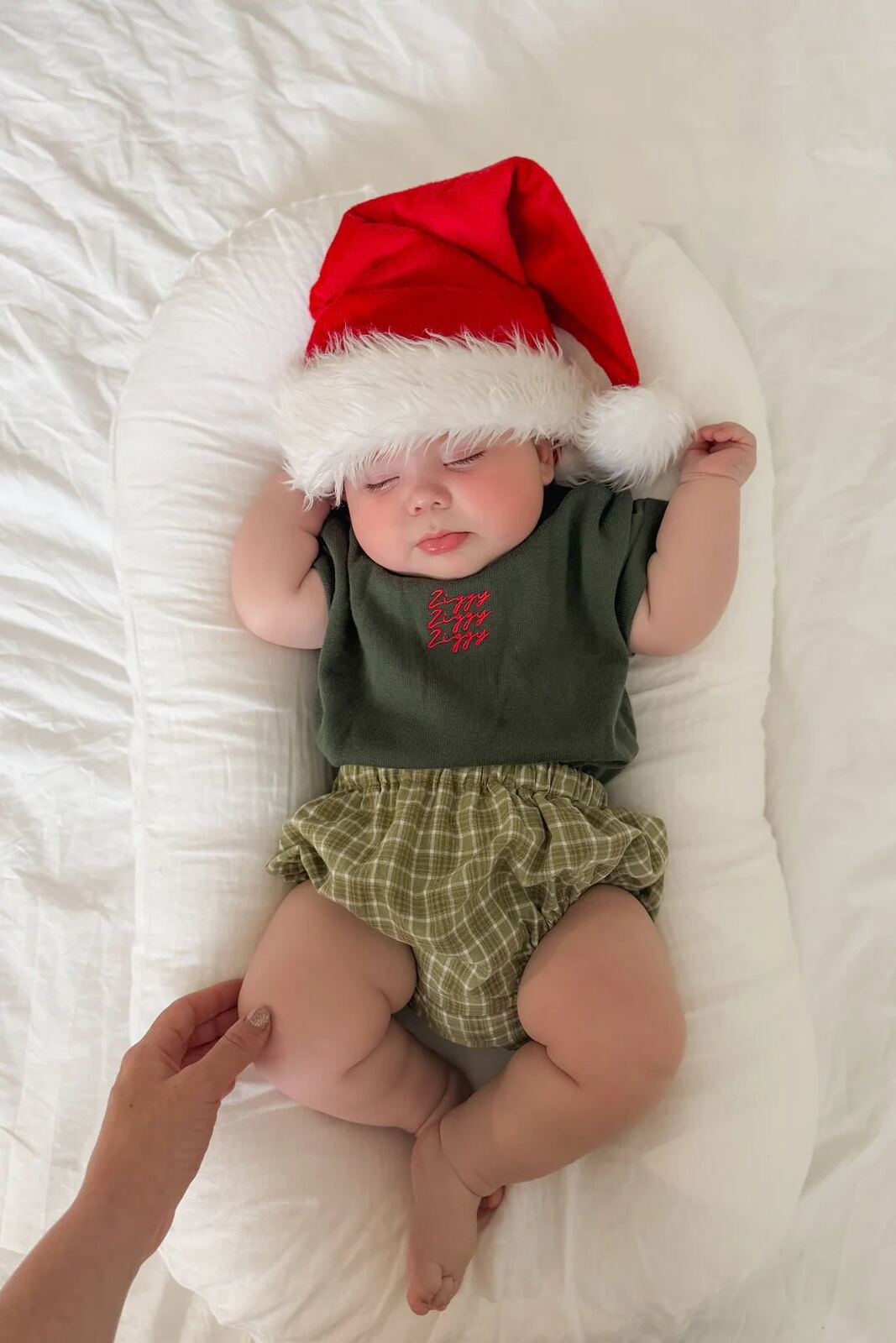 SIGNATURE TEE | FIR – 3-6m, 6-12m, 1, 2, 3 – Aster & Ruby