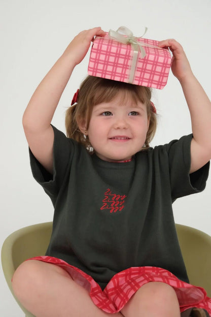 SIGNATURE TEE | FIR – 3-6m, 6-12m, 1, 2, 3 – Aster & Ruby