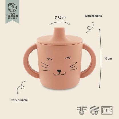 Silicone Sippy Cup Mrs. Cat