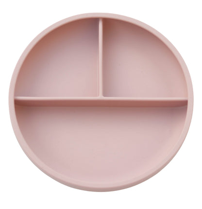Silicone Suction Plate with Divider – CLEARANCE - Petal