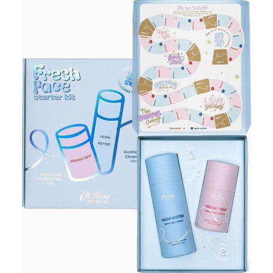 Oh Flossy Skincare Fresh Face Starter Kit | Aster & Ruby