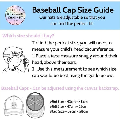 Little Renegade Company Sky Baseball Cap | Aster & Ruby