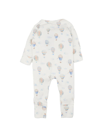 SKY HIGH ORGANIC LS ZIPSUIT - Aster & Ruby