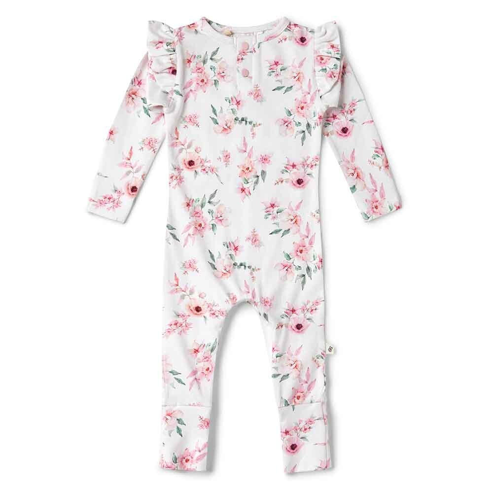 Snuggle Hunny Camille LS Growsuit-Aster & Ruby