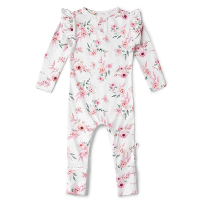 Snuggle Hunny Camille LS Growsuit-Aster & Ruby