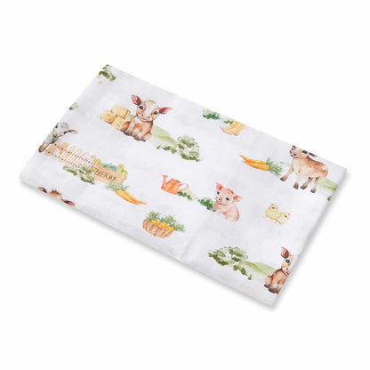 Snuggle Hunny Kids Organic Muslin Wrap Farm | Aster & Ruby