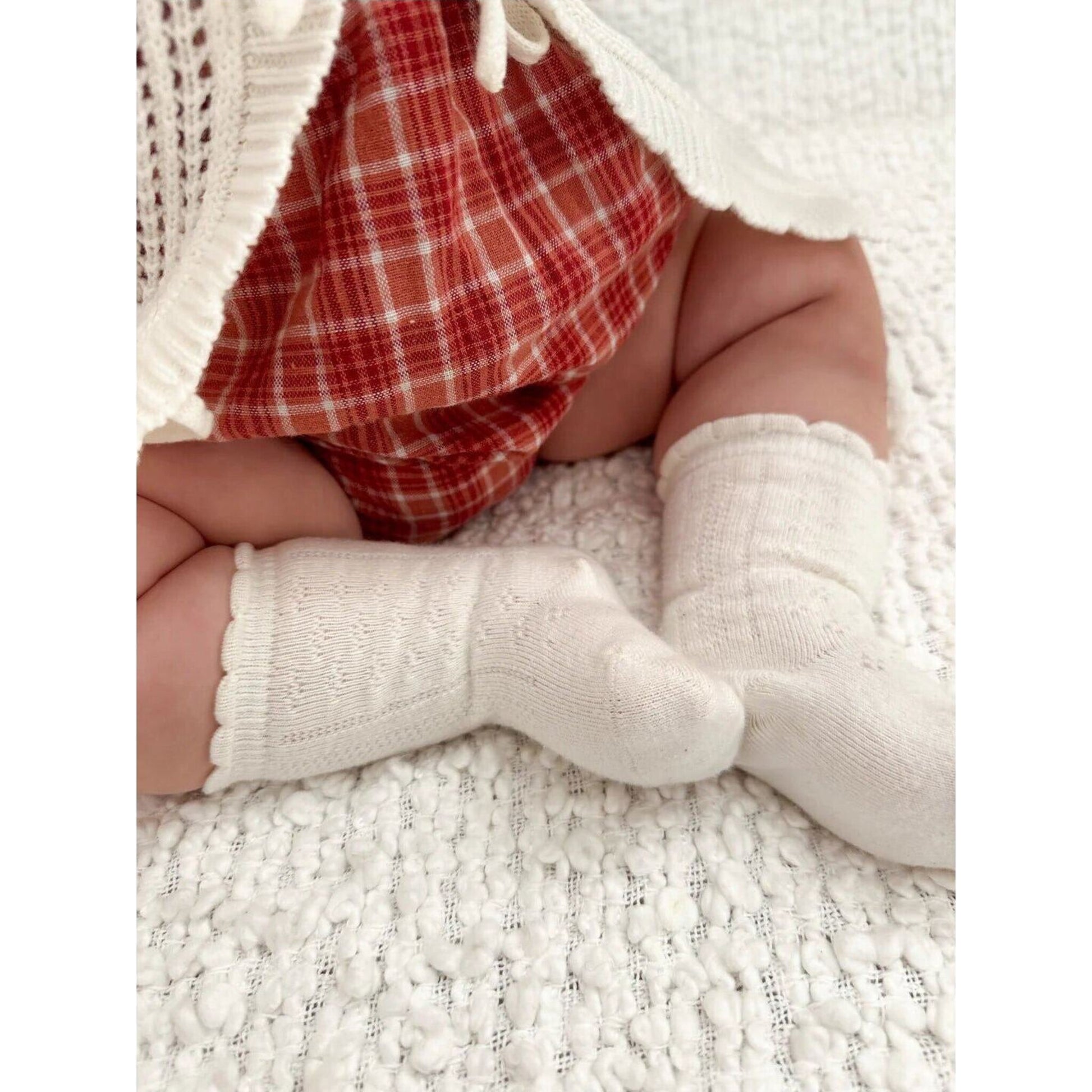Ziggy Lou SOCKS | LACE | MILK | Aster & Ruby