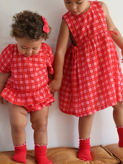 SOCKS | SCARLET – 0-6, 6-12, 1-3, 3-5 – Aster & Ruby