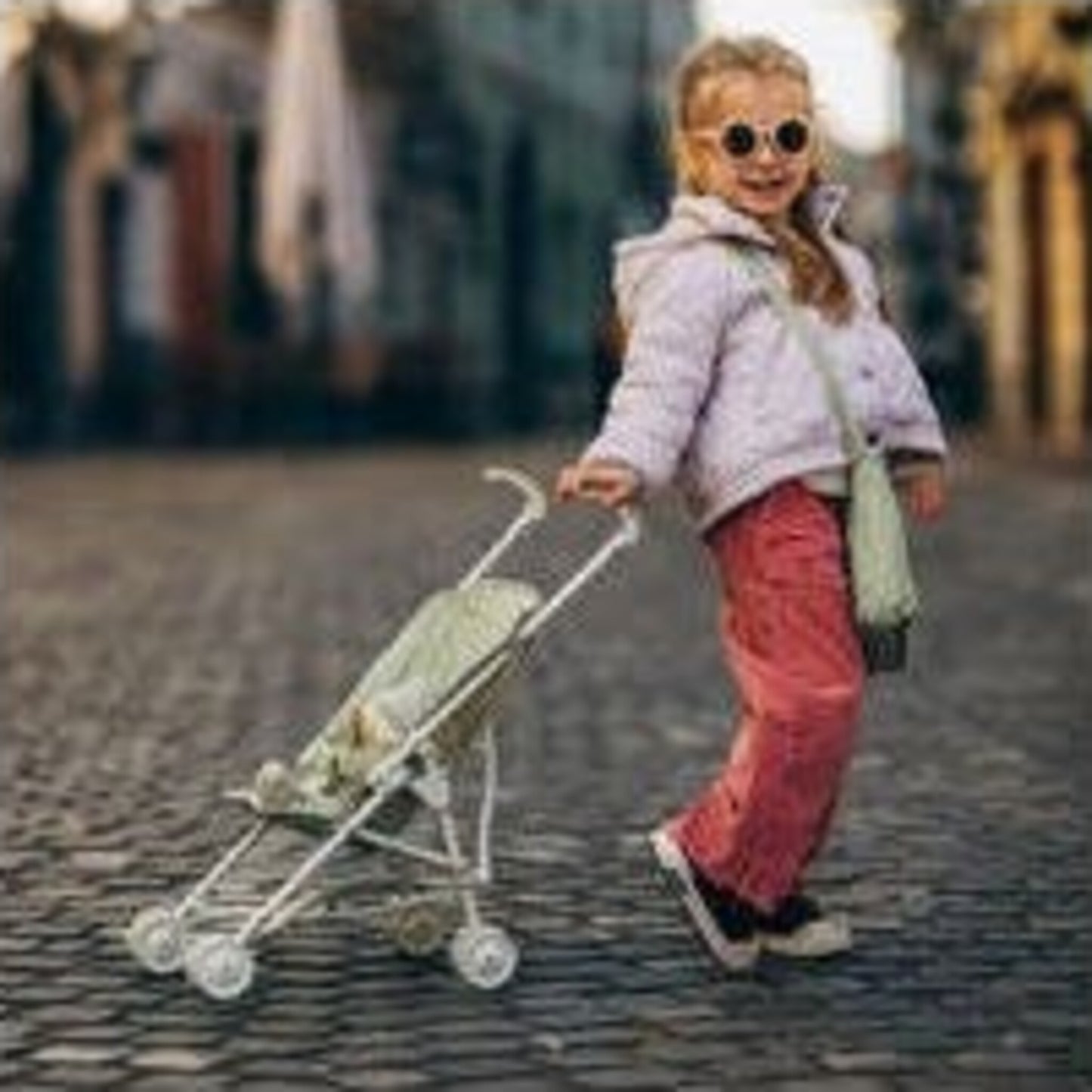 Olli Ella Sollie Stroller Sage | Aster & Ruby