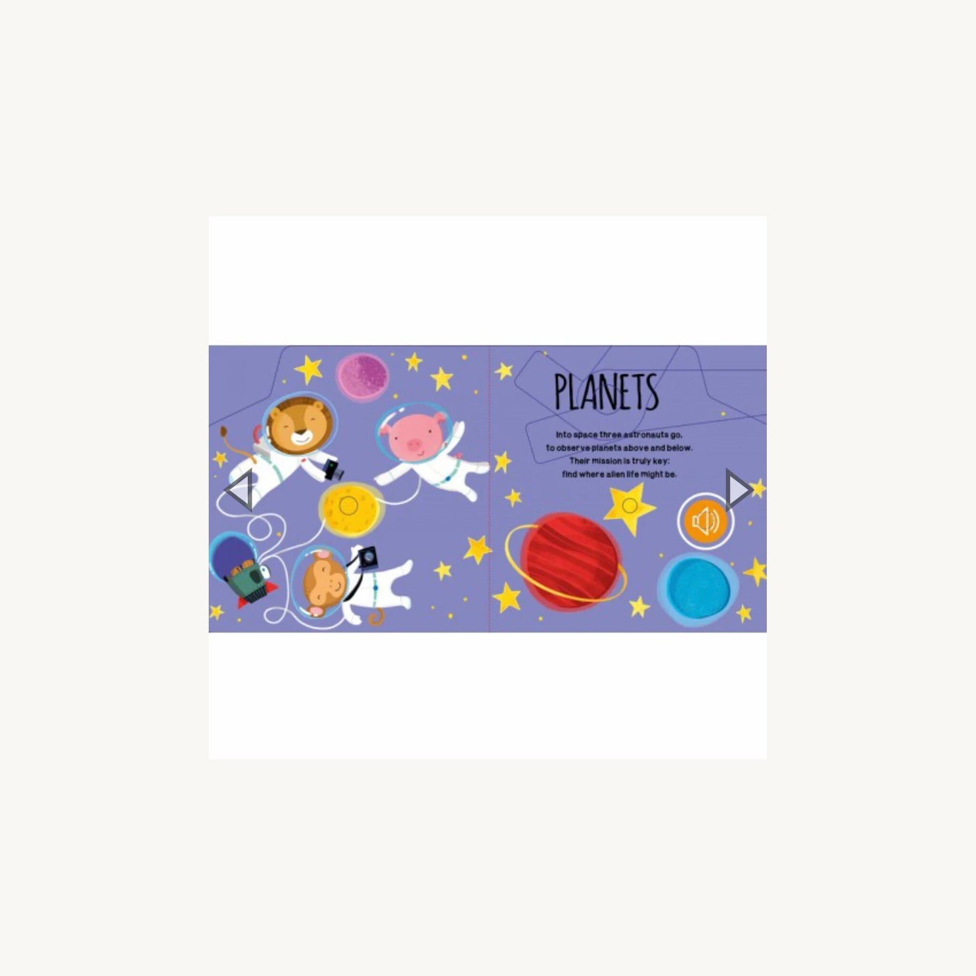 Sassi Junior Space Sound Book | Aster & Ruby