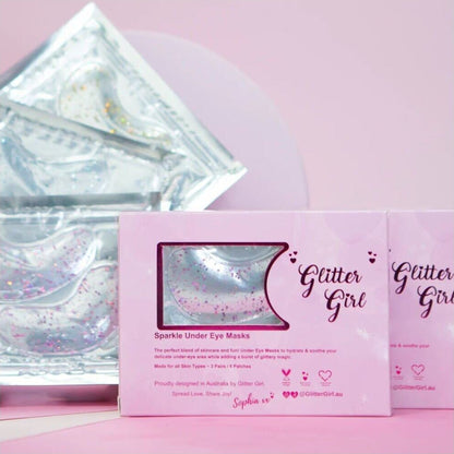 Glitter Girl Sparkle Under Eye Masks | Aster & Ruby