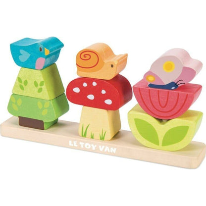 Le Toy Van Stacking Woodland Garden | Aster & Ruby
