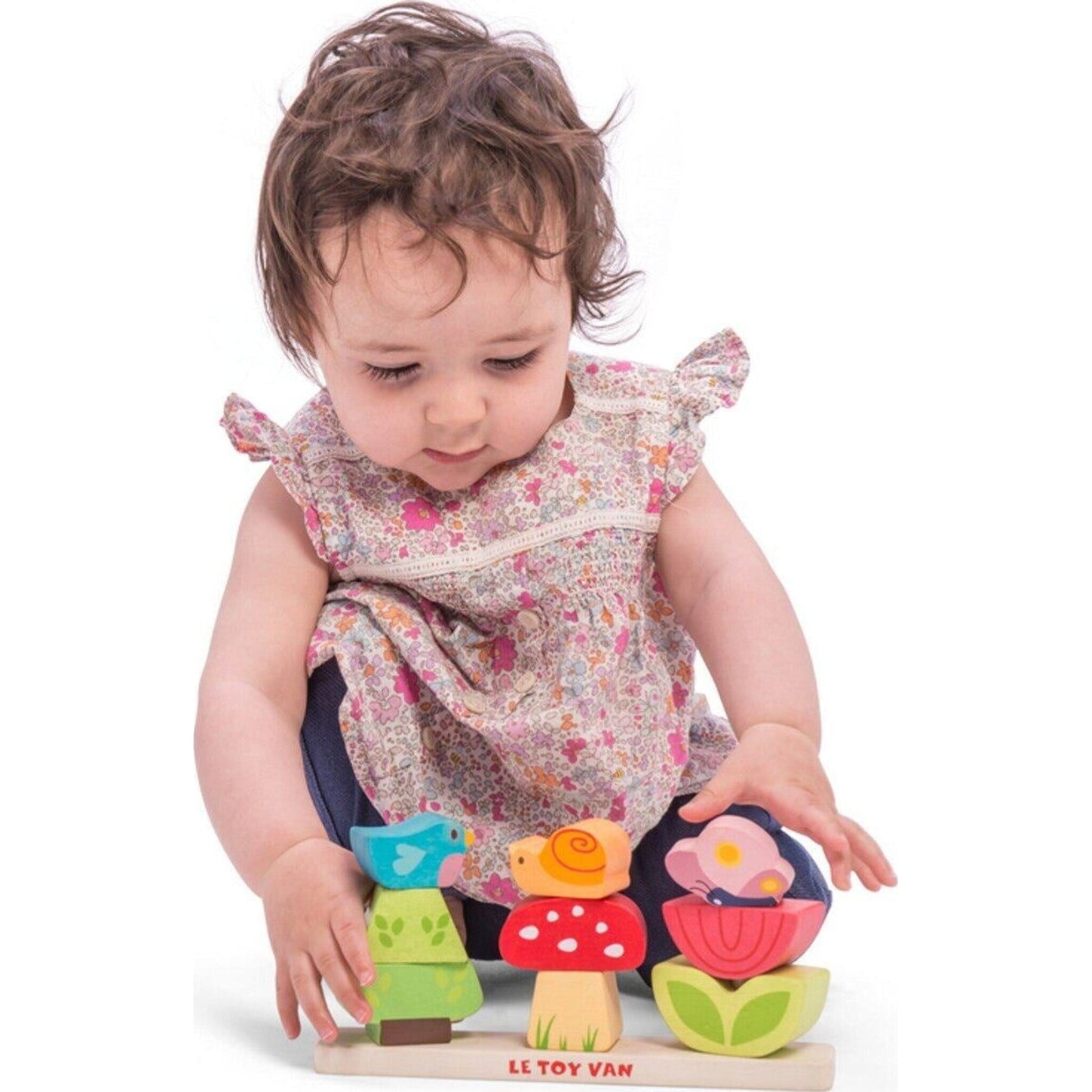 Le Toy Van Stacking Woodland Garden | Aster & Ruby