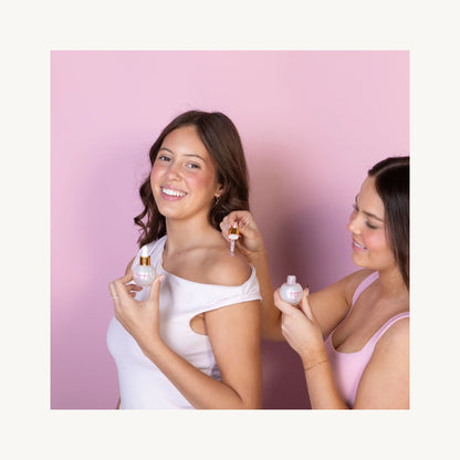 Stardust Shimmer Drops – Pink-Pearl Glow for Face & Body – children's product by Glitter Girl | Aster & Ruby