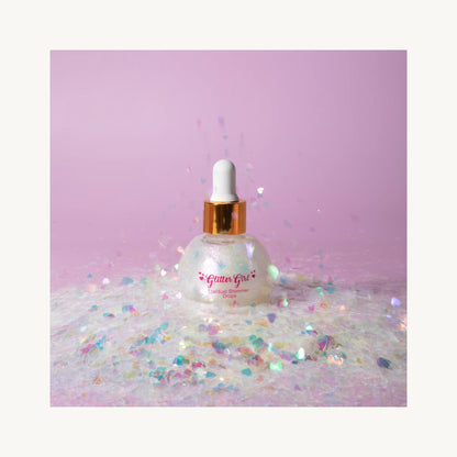Stardust Shimmer Drops – Pink-Pearl Glow for Face & Body – children's product by Glitter Girl | Aster & Ruby