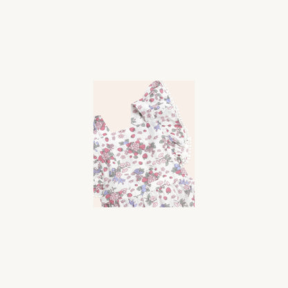 Huxbaby Stawberry Garden Playsuit Cream | Aster & Ruby