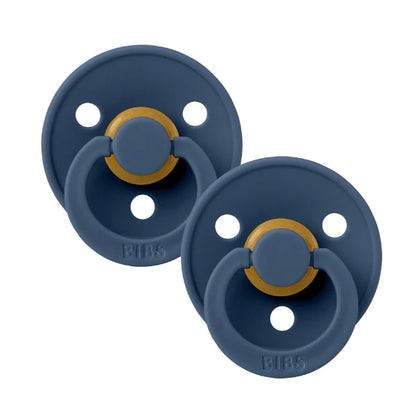 Colour Pacifier Round 2pk